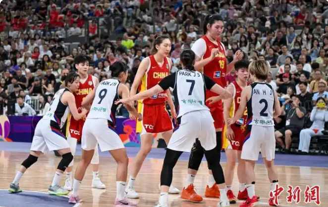 中国女篮“双塔”擎天，91:69力克韩国豪取两连胜！出线在望，剑指亚洲杯荣耀！